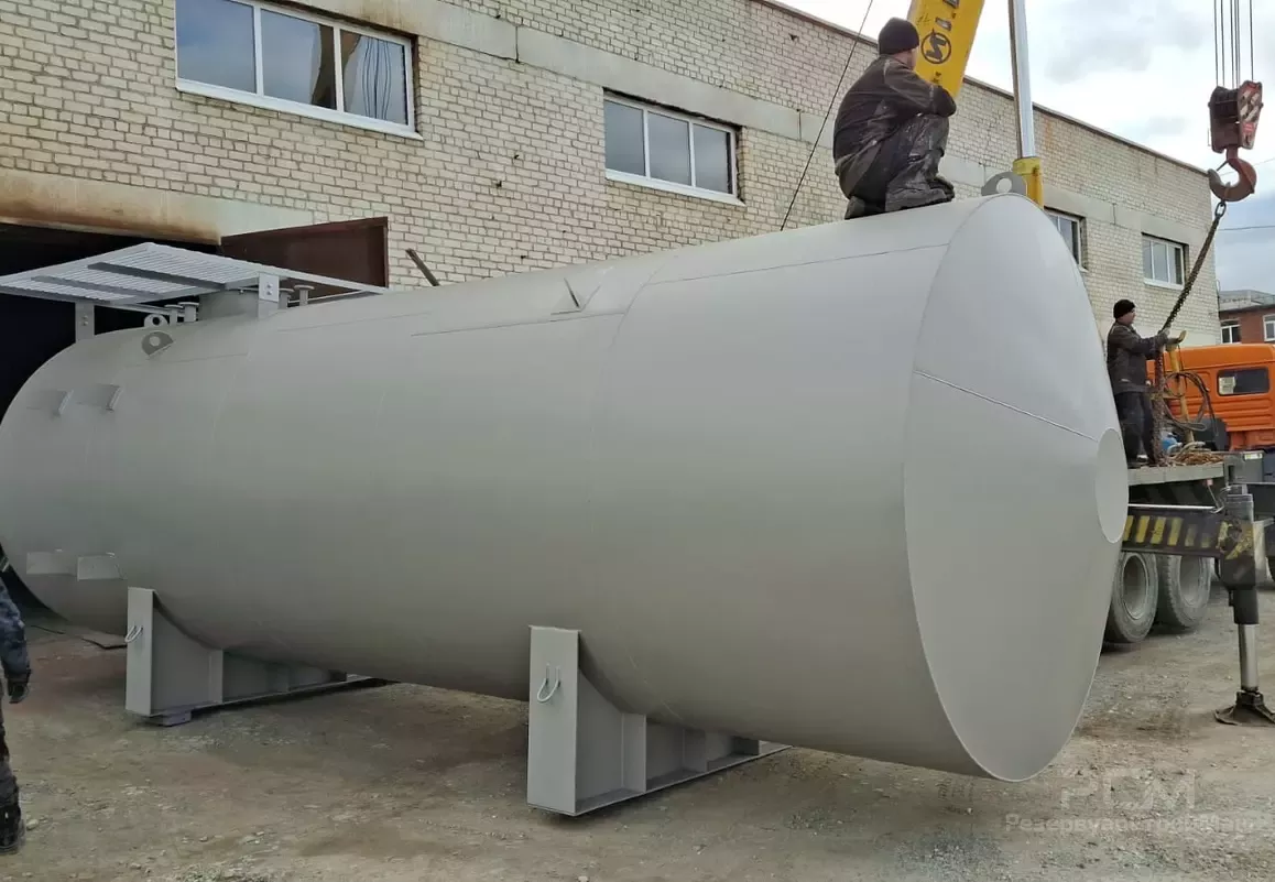Изготовление и отгрузка резервуара горизонтального стального РГС-40 м3